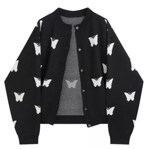 Gothic Butterflies Cardigan